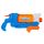 Nerf Super Soaker Flip Fill Wasserblaster mit 4 Modi (Einzelstrahl, Streustrahl und Fächerstrahl), schnelles Befüllen, Outdoorspielzeug mit 887 ml Tank, Wasserspiel für Jungen und Mädchen, Größe: L, Farbe: Blue, Orange