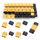 YIXISI 10 Paar XT60 XT60H Batterie Anschlüsse, XT60H Männlich Weiblich Stecker Buchse, XT60H Mantelgehäuse Stecker, für RC Lipo Akku, Farbe: Xt60 + Mantel – Gelb