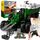 Ferngesteuerter Traktor Ferngesteuert mit anhänger, Traktor Spielzeug ab 3 Jahre, 2.4 GHz RC Trecker Spielzeug mit Fernbedienung, Kuh und Schaf, Geschenk ab 3 4 6 Jahre, Farbe: Dunkelgrün1