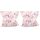 Grünspecht Traubenkern-Kissen 12x12cm, Wärmekissen für Babys & Kleinkinder, bei Blähungen & Bauchschmerzen, rosa (152-V1) (Packung mit 2), Stil: Baby-friendly, Größe: 1 stück (2er Pack), Farbe: Rosa