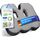 Healthfix® Orthopädisches Sitzkissen für Büro, Homeoffice & Co.- Ergonomisches Sitzen aus Memory Foam mit entlastender Funktion des Steissbeins und der Sitzknochen |Erhöht Sitz-Komfort (Medium), Größe: Medium (70-90 KG), Farbe: Schwarz-Grau