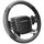 COFIT Anti-Rutsch Lenkradbezug Auto Lenkrad üBerzug Lenkradhülle Universal Mikrofaser Leder Autolenkradbezug Autozubehör M 35.5-36cm Grau and Schwarz, Größe: S (35.5-36cm), Farbe: Stil B-4.Grau und Schwarz [Rund]