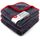 Glart 443TP Mikrofasertücher 3er Set – 600 GSM – 40x40 cm – Flauschige Auto Poliertücher für Trocknung & Pflege – Ultraweich, fusselfrei & saugstark – Für Autopflege, Motorrad, Boot & Haushalt, Farbe: 3er Set Mikrofasertuch Rot