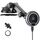 MAGJIEYX für MagSafe Autohalterung mit Ladefunktion, 15W Magnetische Handyhalterung Auto N55 Starker Magnet & 360° Drehbar Schnelles Kabelloses Laden für iPhone 17 16 15 14 13 12 Dash/Vent/Windshield, Farbe: Gray