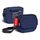 Borgen KLICKfix Lenkertasche Fahrrad - 5l Wasserabweisende und geräumige Fahrrad Lenkertasche - Bike Bag E-Bike, MTB, Citybike, Rennrad - 2in1 Tragetasche Dank abnehmbarem Gurt - Fahrradtasche Lenker, Größe: Ohne Adapter, Farbe: Blau