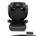 PETEX Auto-Kindersitz mit ISOFIX - Basic Plus i-Size Norm nach ECE R129 für Kinder von ca. 100-150 cm, höhenverstellbarer Kinderautositz in schwarz, 1 Stück, Stil: Basic Plus, Farbe: schwarz