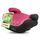 WALSER Premium Kinder Sitzerhöhung Auto ISOFIX, Qualitätssieger Sehr Gut* Kindersitz Auto 125-150 cm, Kindersitzerhöhung Auto Andy neueste Norm 2024 ECE R 129, Sitzerhöhung Auto Kinder schwarz/pink, Stil: 2) Mit ISOFIX, Farbe: Pink