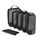 BAGSMART Kleidertaschen Set 6 Teilig packtaschen Kompression Packwürfel Set mit Wäschesack für Rucksack,reise organizer,Koffer Organizer auf Travel, Größe: 6 Teilige, Farbe: 02-schwarz