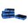 Amazon Essentials 4-teiliges Packwürfel-Reisezubehörset, Gepäckorganizer mit Doppelreissverschluss, Netzoberseite, Polyester, 2 mittelgrosse/2 grosse, blau (früher Amazon Basics), Größe: 2 x Groß, 2 x Mittel, Farbe: Blau