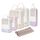 Narwey 6 Teilige Koffer Organizer Set, Compression Packing Cubes Backpack Packwürfel Rucksack Kofferorganizer Packtaschen Set Kompression für Koffer, Travel Essentials Organizer (Kombiniert Kariert), Größe: 6 Sätze, Farbe: A-combined Checker