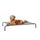 Amazon Basics Kühlendes erhöhtes Hund Haustierbett, Grau, Grösse L, L 130 x B 80 x H 19 cm, Stil: Erhöhtes Bett, Größe: L, Farbe: Grau