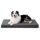BEDSURE orthopädisches Hundebett Grosse Hunde - 104x74x9cm Hundekissen flauschig Hundematte waschbar Hundematratze in dunkelgrau für grosse Hunde, Größe: L 104 x B 74 x H 9 cm, Farbe: Dunkelgrau