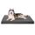 BEDSURE waschbares Hundebett Grosse Hunde - 135x91x10cm Hundekissen flauschig Hundematte waschbar Hundematratze in dunkelgrau für grosse Hunde, Größe: L 135 x B 91 x H 10 cm, Farbe: Dunkelgrau