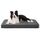 BEDSURE orthopädisches Hundekissen grosse Hunde - 89x56x8cm waschbares Hundebett mit 2 in 1 Memoryschaum, kuscheliges Hundematte Hundematratze, dunkelgrau, Größe: L 89 x B 56 x H 8 cm, Farbe: Dunkelgrau