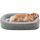 Pawk Orthopädisches Hundebett Grosse Hunde, 122x89cm Vierseitiges Nackenrolle Hundebett Orthopädisch, Memory Foam Hundekorb XXL Wasserdicht rutschfest, Hundesofa Waschbar Outdoor, Hellgrau, Größe: XXL-L 122 x B 89 x H 19 cm, Farbe: Hellgrau
