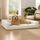 BEDSURE orthopädisches Hundebett Grosse Hunde - 122x89x20cm wasserdichtes Hundesofa mit Memory-Schaum & Eierkarton-Schaum, waschbarer und Abnehmbarer Cordbezug Hundecouch, Creme, Größe: L 122 x B 89 x H 20 cm, Farbe: Creme