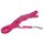 IDC Color & Gray gumierte Leine, 14 mm x 3 m ohne Schlaufe, Pink-Grau, Größe: 14 mm x 3 m, Farbe: Pink-Grau