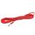 IDC Color & Gray gumierte Leine, 14 mm x 15 m mit Schlaufe, Rot-Grau, Größe: 14 mm x 15 m, Farbe: Rot-Grau
