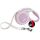 flexi® Comfort XS Gurt 3 m rosa, Roll-Leine für kleine Hunde bis 12 kg. Nur 126 gr. leichte Taschenleine im Miniformat 8,2 x 13 cm, Griffgrösse für 3-Finger, Größe: XS: 3m (max. 12kg), Farbe: Rosa