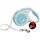 flexi® Comfort M Gurt 5 m hellblau, Roll-Leine für Hunde bis 25 kg, Größe: M: 5m (max. 25kg), Farbe: hellblau