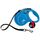 flexi® Classic S | 5m Gurt Roll-Leine für kleine Hunde bis 15 kg | Blau | ausziehbare Hundeleine | Gewicht 200.1 gr | Masse 10 x 16.5 cm, Größe: S: 5m (max. 15kg), Farbe: Blau