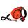 flexi® Xtreme XS Gurt 3 m schwarz/orange, Roll-Leine für Hunde bis 15 kg. Nur 149 gr. leichte Taschenleine im Miniformat 9 x 12,3 cm, Griffgrösse für 3-Finger, Größe: XS: 3m (max. 15kg), Farbe: Orange