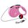 flexi® Classic XS | 3m Seil Roll-Leine für kleine Hunde bis 8 kg | Miniformat mit 3-Finger Griff | Pink | ausziehbare Hundeleine | Gewicht 100.7 gr | Masse 8.2 x 13 cm, Größe: XS: 3 m (max. 8 kg), Farbe: Pink