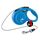 flexi® Classic XS | 3m Seil Roll Leine für kleine Hunde bis 8 kg | Miniformat mit 3-Finger Griff | Blau | ausziehbare Hundeleine | Gewicht 100.7 gr | Masse 8.2 x 13 cm, Größe: XS: 3m (max. 8kg), Farbe: Blau