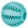Trixie Denta Fun Ball, Naturgummi mit Minzgeschmack, 5 cm, Größe: 5 cm, Farbe: Türkis / ohne Tau