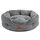 BEDSURE Katzenbett waschbar Katzen Bettchen - 51x48x15cm Katzenkorb mit Zweiseitig Innenkissen Katzenschlafplatz für Katzen oder kleine Hunde,Grau, Größe: L 51 x B 48 x H 15 cm, Farbe: Grau