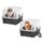 Iris Ohyama Katzenklo offen, bis 7 kg, 2er-Satz, Grau, ohne Deckel, Katzentoilette, hoher Abnehmbarer Rand, Für grosse Katzen, Kätzchen, Toilet, XXL Toilette, BPA-frei, Cat Litter Box, CLH-12, Größe: Tray/2 Count, Farbe: Grau