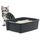 Iris Ohyama, Katzentoilette, leicht zu reinigen, BPA-freies Kunststoff (PP), B38 x T48,5 x H15 cm, Cat Litter Tray, CLH-12 Body, Grau, Größe: Ohne Wand, Farbe: Grau