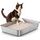 Edelstahl Katzenklo, Grosse Katzentoilette, XXL Katzentoilette Edelstahl Offen, Metall Katzenklo für Katzen Aller Grössen & Kaninchen, Antihaftbeschichtet, Geruchsfrei, Leicht zu Reinigen, 45x35x10cm, Größe: 45x35x10 cm, Farbe: ValuePro Serie (Ohne Griff)