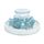TRIXIE interaktives Intelligenzspielzeug für Katzen "Cat Activity Strategie-Spiel Tunnel Feeder, ø 28 × 14 cm, Mehrfarbig - 46002, Größe: 1 Stück (1er Pack), Farbe: Mehrfarbig (kastanienbraun / weiß)