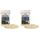 Croci Amtra White Quartz - Feiner weisser Quarz-Aquariensand, für Süss- oder Salzwasser, Körnung 0,1-0,7 mm, Menge 2 kg (Packung mit 2), Stil: Quarz, Größe: 2kg (Packung mit 2), Farbe: Weiß