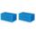 Juwel Aquarium - BioPlus fine ONE - Filterschwämme fein (Packung mit 2), Größe: ONE (Packung mit 2), Farbe: Blau