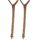 Trixie 5877 Natural Living Sitzstange, Y~Form, 35 cm/ø 18 mm (Packung mit 2), Größe: 35 cm/ 18 mm (Packung mit 2), Farbe: Braun
