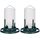 Trixie 5453 Volieren-Wasserspender, 1.000 ml/20 cm, Kaninchen, Natur (Packung mit 2), Größe: 1 stück (2er Pack), Farbe: Grün