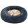 Pisi Bili Hundebett Katzenbett 50 cm Waschbar flauschig orthopädische Hundebetten grosse und kleine Hunde Katzenschlafplatz für Katzen Donut (Dunkelgrau 50 cm), Größe: L 50 x B 50 x H 18 cm, Farbe: Dunkelgrau