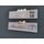 LuxuryConcept "Start With Bismillah End With Alhamdulillah" Wandkunst/islamische Wandkunst/Küchenwanddekor/Einweihungsgeschenk/islamische Wanddekor/Eid-Geschenk (weiss, 50 x 17 cm), Größe: 20W x 6.8H inches, Farbe: Weiss/opulenter Garten