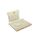 ihvan online Muslimischer Gebetsteppich und Perlen mit eleganter Tragbar Stoff Tasche, Janamaz, Sajjadah, Weiche islamischen Gebetsteppich, Islamische Geschenke, Gebet Teppich Matte, Taft Stoff, Ecru, Farbe: Ecru