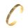 Dreamtimes Muslim Allah Islam Armband für Frauen Männer Edelstahl arabischen Buchstaben Armbänder Lotus Blumen Openable Armreifen Armbänder Allah Islam Eid Ramadan Manschette Armband, Farbe: Gold