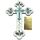 Holy Land Market Vintage-Kreuz gefüllt mit türkisen und mehrfarbigen Halbedelsteinen, 27,9 cm, Größe: 27,94 cm, Farbe: Merhfarbig