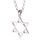 Vintage Echt 925 Sterling Silber Davidstern Halskette Kette mit Hexagramm Anhänger für Herren Damen 50cm Rolokette, Farbe: Anhänger mit Kette