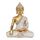 Suoedd Goldene Buddha-Statue, 26,7 cm – grosser Indoor-Buddha für Heimdekoration, Zen, Wohnzimmer und Meditation, Größe: 4.72" X 8.26" X 10.2", Farbe: Goldene Buddha-statue