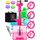 M. ROSENFELD Shisha Set Komplett To Go mit Tasche & Premium Zubehör – Kopf Set mit HMD, Mundstück, Aluminium Tauchroh, Diffusor & Acryl Bowl Rosa, Größe: 4 Schläuchen, Farbe: Rosa