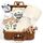 Neugeborenen Geschenk, 7-in-1Baby Geschenkset für Jungen Mädchen: Baby Decke,Schmusetuch, Holzrassel mit Elefant, Lätzchen,Socken in Geschenkbox|Baby Geburt Geschenk, Babyparty Idee-Beige, Farbe: Beige