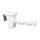 dekohaken24.de 4x Fensterhaken/Dekohaken mit Distanzhalter - ideal für Fenster- oder Weihnachstdekoration, Klemmbereich 10-27 mm (weiss, M), Größe: M, Farbe: Weiß