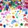 BURGEON Konfetti Geburtstag Tischdeko, Happy Birthday Konfetti Mehrfarbig, Streudeko Geburtstag Deko Mädchen Junge Kinder für Geburtstage Partys, Bunte, 15g, Farbe: Colourful