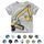 Unisex Baby T-Shirt Baumwolle Süss Karikatur Tier Muster Tops für 1-7 Jahre Alt, Größe: 2-3 Jahre, Farbe: Grau Bagger